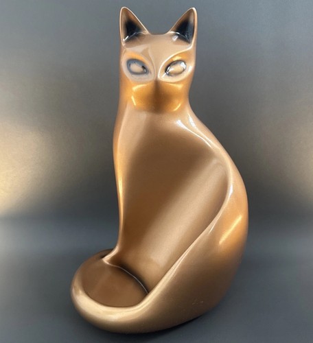 Cat wine holder copper - wine,