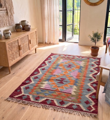 Indian kilim rug - 120, x