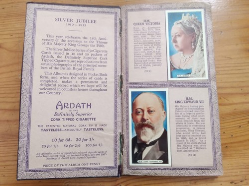 Ardath cigarette cards silver - ardath, cards: