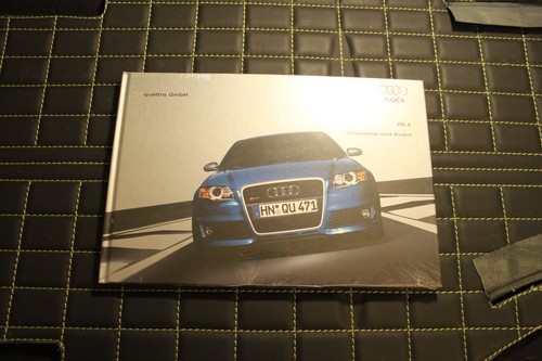 Hardcover brochure audi - hardcover,