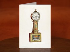 Banjo Clock by Ulrich Fischer (ca.1937) - A5 Art Print Greeting Card