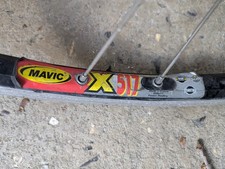 Mavic X517 Front Back Bicycle Wheels  21"/ 22" Offers Please