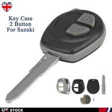2 Button Key Fob Case Shell For Suzuki Vitara Ignis Sx4 Alto Vauxhall Agila A B