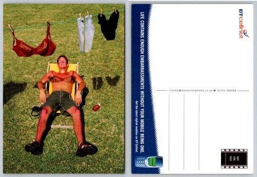 Cellnet boomerang postcard - bt,