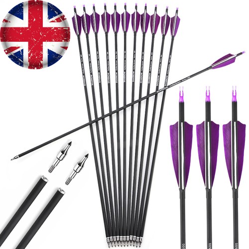 12x carbon arrows - arrows, 4"
