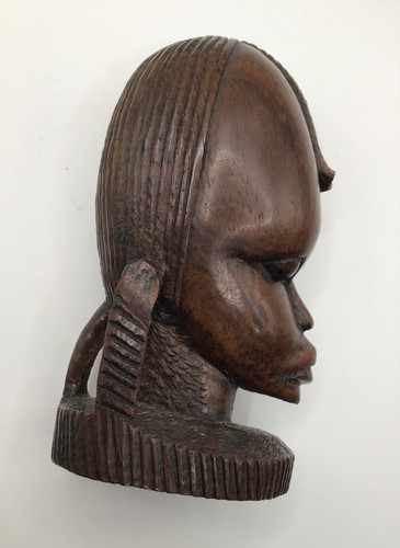 African wooden carving tribal - wooden,