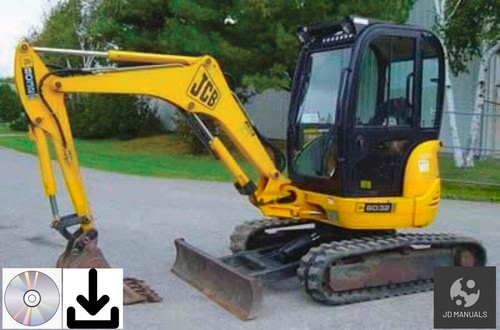 Jcb 8027z 8032z excavator - jcb,
