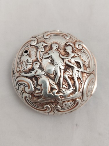 Antique silver repousse - antique,
