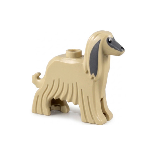 Lego afghan hound dog - afghan,