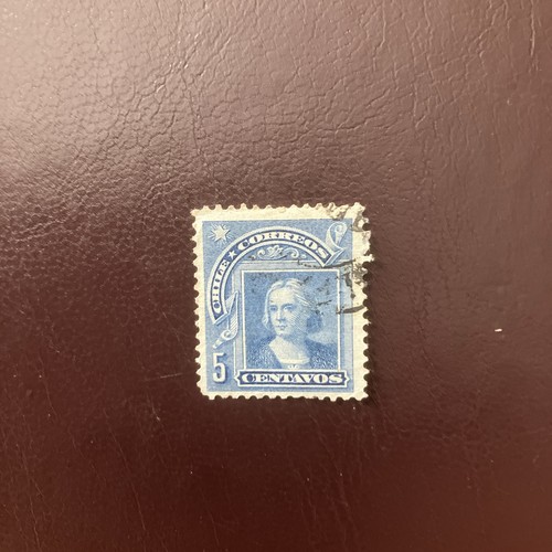 Chile correos centavos blue - chile,