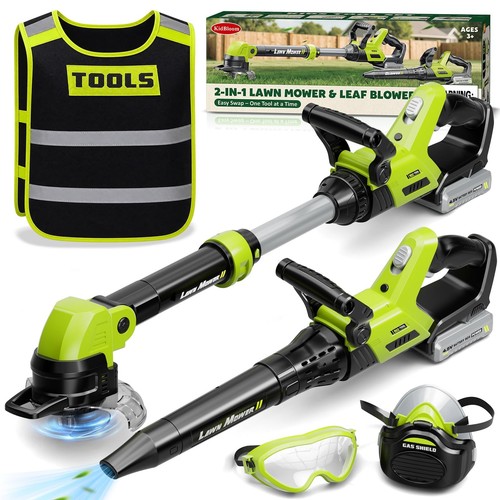 Kids leaf blower - 2-in-1, weed