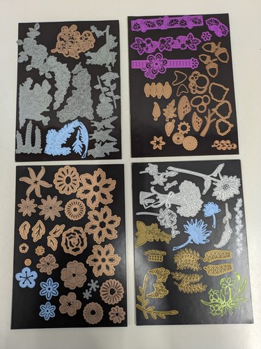 Floral metal die - floral,