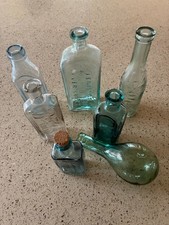 8 Glass Bottles Boots Fennings
