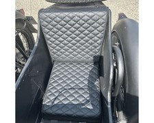 Sidecar Seat Quilted Faux Leather Dnepr Neval K750 MW750 with Lock and Fittings