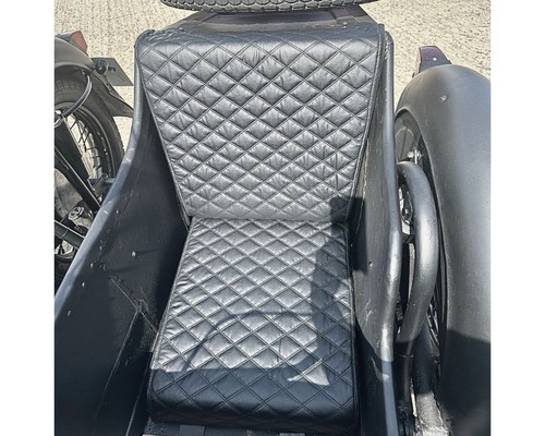 Sidecar seat quilted faux - quilted,