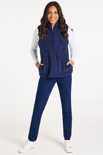 Bon marche size navy - size, lined