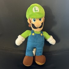 VGC Nintendo Super Mario Luigi Plush Soft Toy 7" Excellent Condition