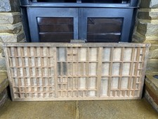 Vintage Letterpress Wood