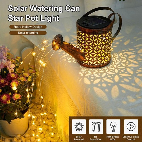 Solar powered led string light - led,