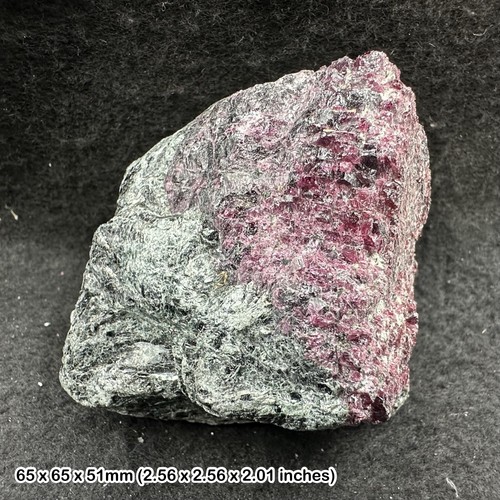 Rough garnet matrix crystal - garnet, in