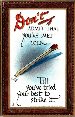 Don admit you - don't, your