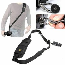 Quick Sling Camera Canon Sony Nikon Single Shoulder Belt Strap SLR DSLR Camera
