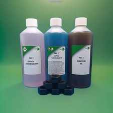 Chemical Blacking Kit 500ml - Corrosion resistant Black oxide finish.