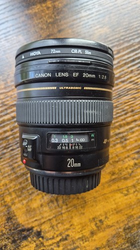 Canon 20mm usm lens - canon, f2.8
