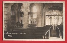 WIRRAL.  LOWER BEBINGTON CHURCH INTERIOR.     DAVIES OF NEW FERRY RP
