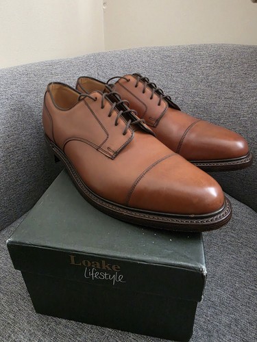 Loake tan cap toe - loake, cap-toe