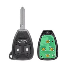 Full 3 Button Remote Key Fob