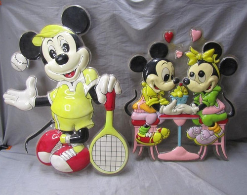 Two large plastic - large,