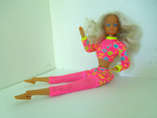 Vintage 1990s Simba Steffi Love Doll ~ Articulated Blonde Re-Dressed VGC