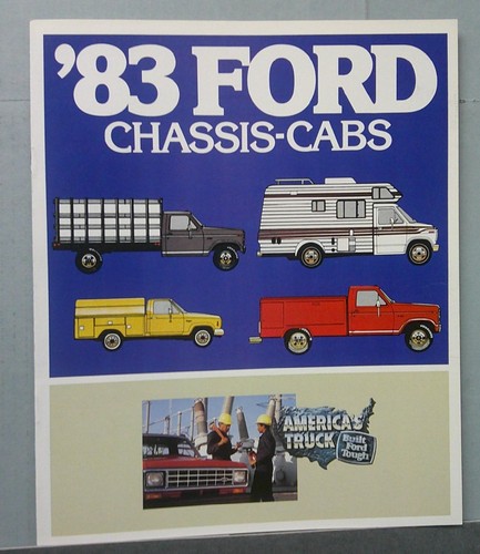 1983 ford chassis cab sales - ford,