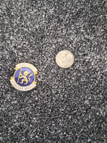 Chelsea enamel pin badge - enamel,