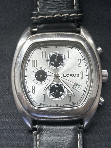 Lorus silver tone men - tone, men’s