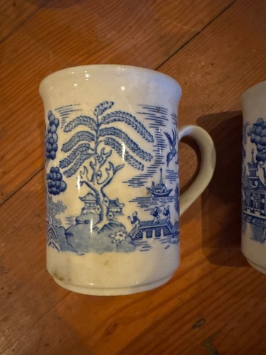 Vintage blue willow - vintage, pattern