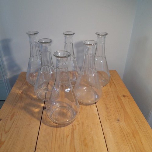 6no carafe ltr glass decor - ,