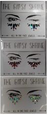 GYPSY SHRINE Eye Face Jewels Gems Festival Party Christmas Sparkle Prop B/New