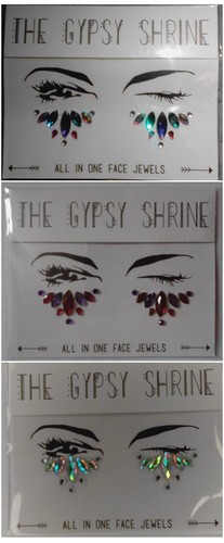 Gypsy shrine eye - face, jewels