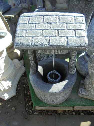 Small wishing well garden - small,