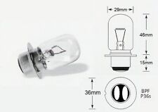 12 volt 48 watt BPF P36d classic British Pre Focus car Headlamp bulb 326 (Pair)