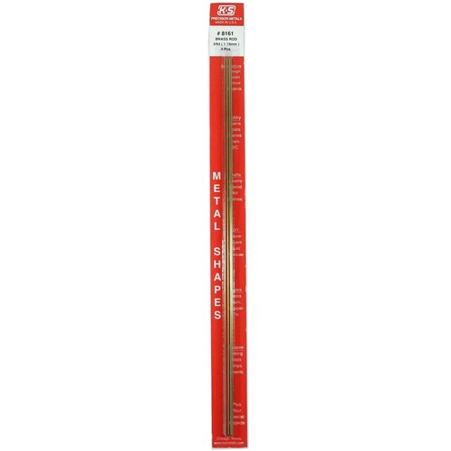 Metals brass rod - k&s,