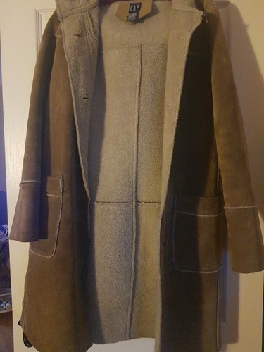 Gap vintage shearling coat - gap,