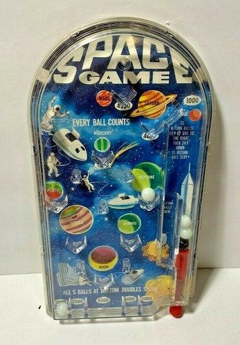 Retro space game pinball - retro,