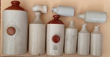 Joblot collection Vintage Stone Hot Water Bed Warmer beer bottles Rutherglen