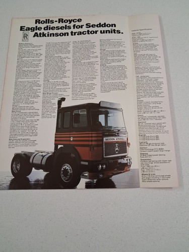 Rolls royce eagle - diesels, for