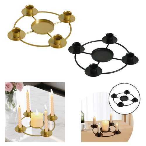 Advent wreath ring candlestick - advent,