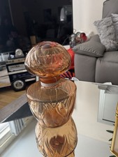 Vintage amber glassperfume - vintage,