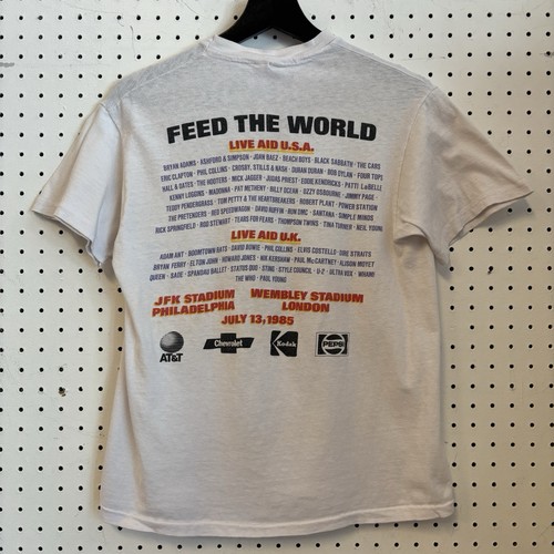 80s live aid shirt - shirt, xl